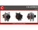 Predradený odpor, elektromotor (ventilátor chladiča) CASCO CRS74021AS