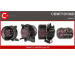 Předřazený odpor, elektromotor (ventilátor chladiče) CASCO CRS70045GS