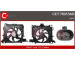 Elektromotor, větrák chladiče CASCO CEF76015AS