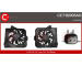 Elektromotor, větrák chladiče CASCO CEF74004AS