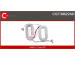 Vnútorný ventilátor CASCO CBW74019GS
