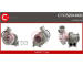 Predradený odpor, elektromotor (ventilátor chladiča) CASCO CRS73020AS