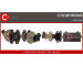 Hrdlo škrticí klapky CASCO CTB73035GS
