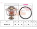 Termostat, chladivo EPS 1.880.398