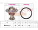 Termostat, chladivo EPS 1.880.413