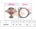 Termostat, chladivo EPS 1.880.441