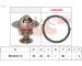 Termostat, chladivo EPS 1.880.834