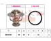 Termostat, chladivo EPS 1.880.844