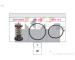 Termostat, chladivo KW 579 988