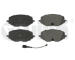 Sada brzdových destiček, kotoučová brzda vika 66981704001