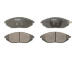 Sada brzdových destiček, kotoučová brzda ABE C10024ABE