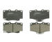 Sada brzdových destiček, kotoučová brzda ABE C12089ABE