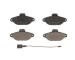 Sada brzdových destiček, kotoučová brzda ABE C1F062ABE