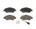Sada brzdových destiček, kotoučová brzda ABE C1F063ABE