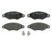 Sada brzdových destiček, kotoučová brzda ABE C1P026ABE