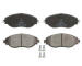 Sada brzdových destiček, kotoučová brzda ABE C1W077ABE