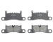 Sada brzdových destiček, kotoučová brzda ABE C2W032ABE