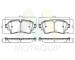 Sada brzdových destiček, kotoučová brzda MOTAQUIP LVXL1875