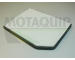 Filtr, vzduch v interiéru MOTAQUIP VCF110