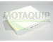 Filtr, vzduch v interiéru MOTAQUIP VCF366