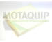 Filtr, vzduch v interiéru MOTAQUIP VCF382