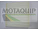 Filtr, vzduch v interiéru MOTAQUIP VCF390