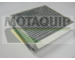 Filtr, vzduch v interiéru MOTAQUIP VCF402