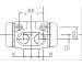 Válec kolové brzdy MOTAQUIP VWC345