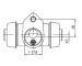 Válec kolové brzdy MOTAQUIP VWC465
