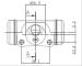 Válec kolové brzdy MOTAQUIP VWC519