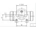 Válec kolové brzdy MOTAQUIP VWC605