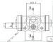 Válec kolové brzdy MOTAQUIP VWC655