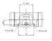 Válec kolové brzdy MOTAQUIP VWC665