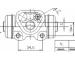 Válec kolové brzdy MOTAQUIP VWC839