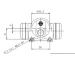 Válec kolové brzdy MOTAQUIP VWC857