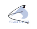 Výstražný kontakt, opotřebení obložení SAMPA 062.335
