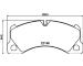 Sada brzdových destiček, kotoučová brzda HELLA PAGID 8DB 355 040-631