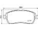 Sada brzdových destiček, kotoučová brzda HELLA PAGID 8DB 355 031-721