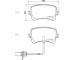Sada brzdových destiček, kotoučová brzda HELLA PAGID 8DB 355 023-031