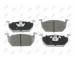Sada brzdových destiček, kotoučová brzda ABAKUS 231-01-324