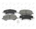 Sada brzdových destiček, kotoučová brzda ABAKUS 231-01-343