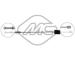 Tazne lanko, parkovaci brzda Metalcaucho 81820