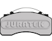 Sada brzdových destiček, kotoučová brzda JURATEK JCP075