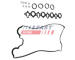 Tesnenie veka hlavy valcov FAST FT49003