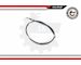 Tažné lanko, parkovací brzda ESEN SKV 25SKV004