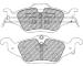 Sada brzdových destiček, kotoučová brzda FERODO RACING FCP1293H