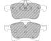 Sada brzdových destiček, kotoučová brzda FERODO RACING FCP1640H