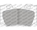 Sada brzdových destiček, kotoučová brzda FERODO RACING FCP4173H