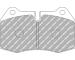 Sada brzdových destiček, kotoučová brzda FERODO RACING FDS998