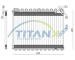 Kondenzátor, klimatizace TitanX CD119004